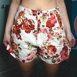WORN ONCE Laura Ashley X urban outfitters shorts